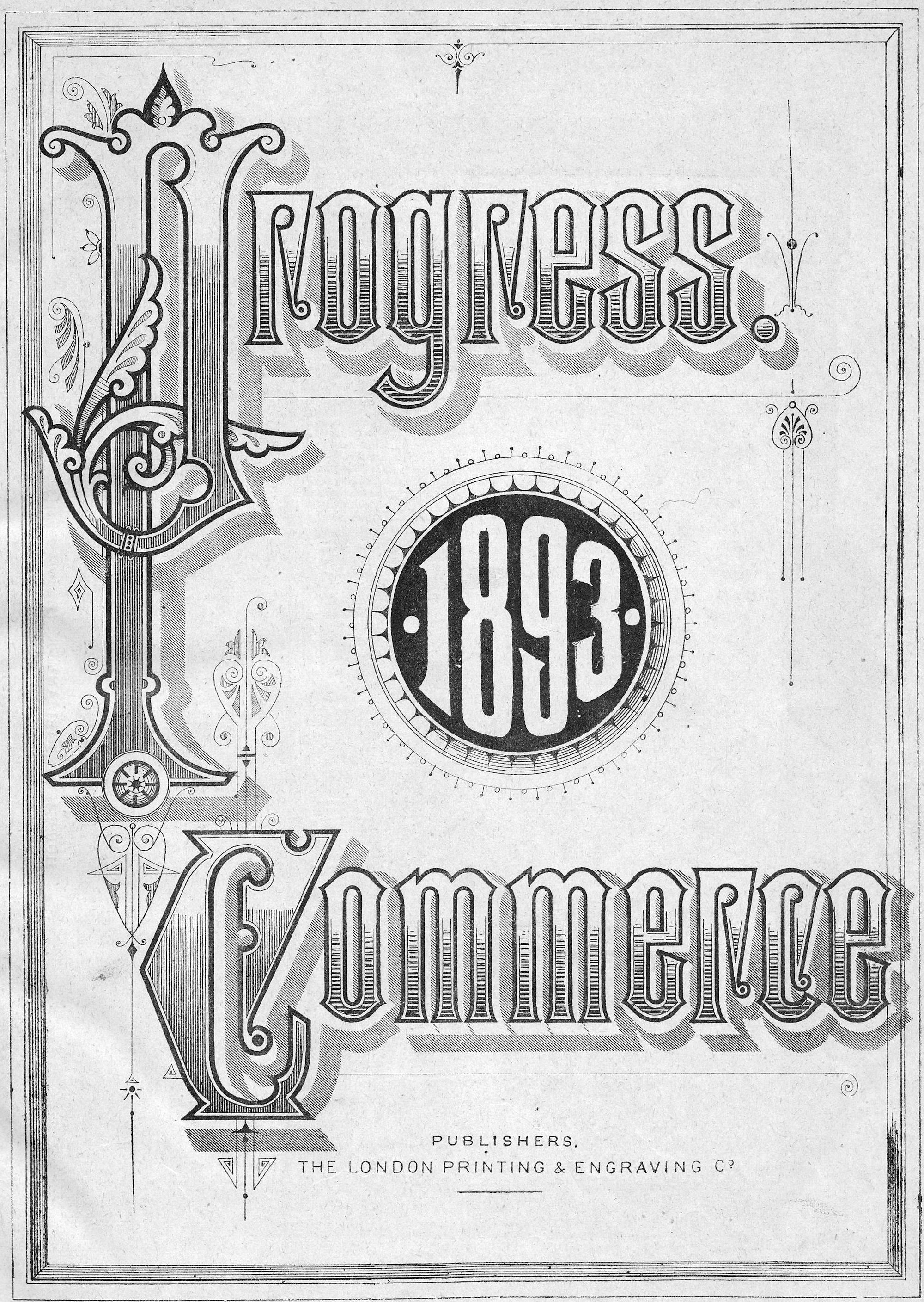 ILLUSTRATED LONDON AND ITS REPRESENTATIVES OF COMMERCE (1893)