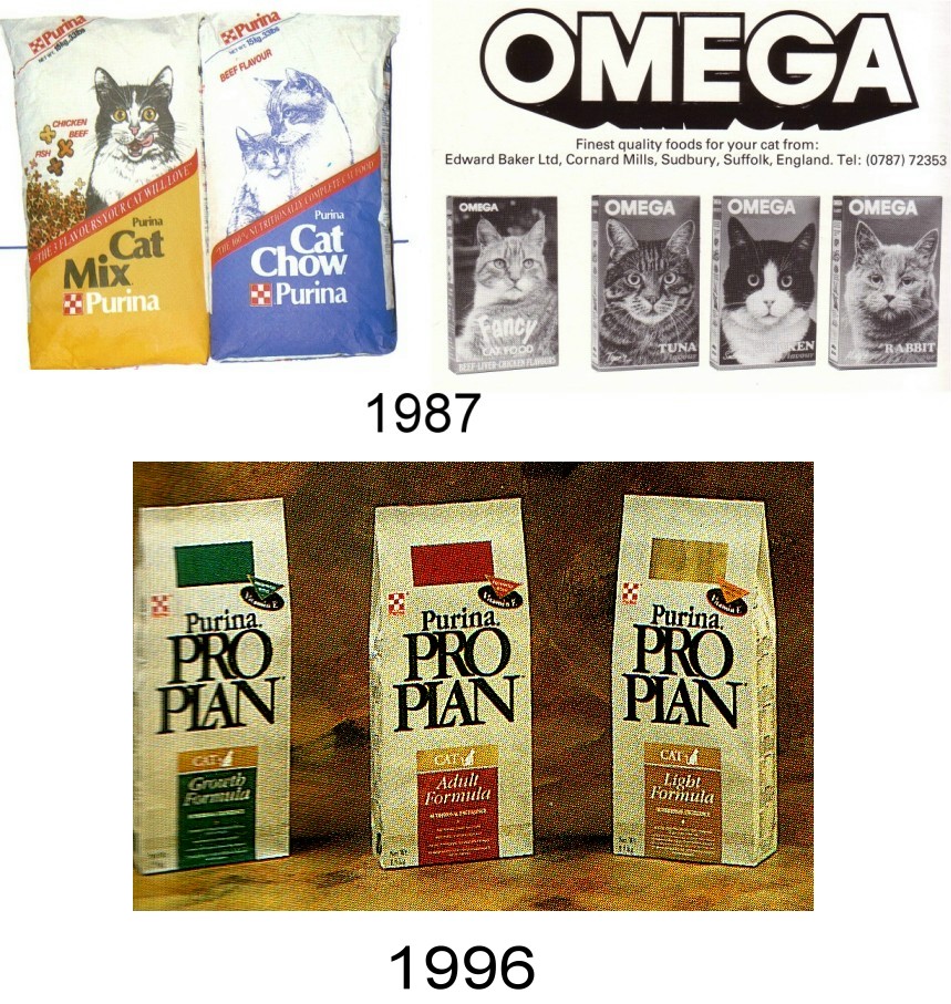 BRITISH CAT FOOD BRANDS A HISTORY