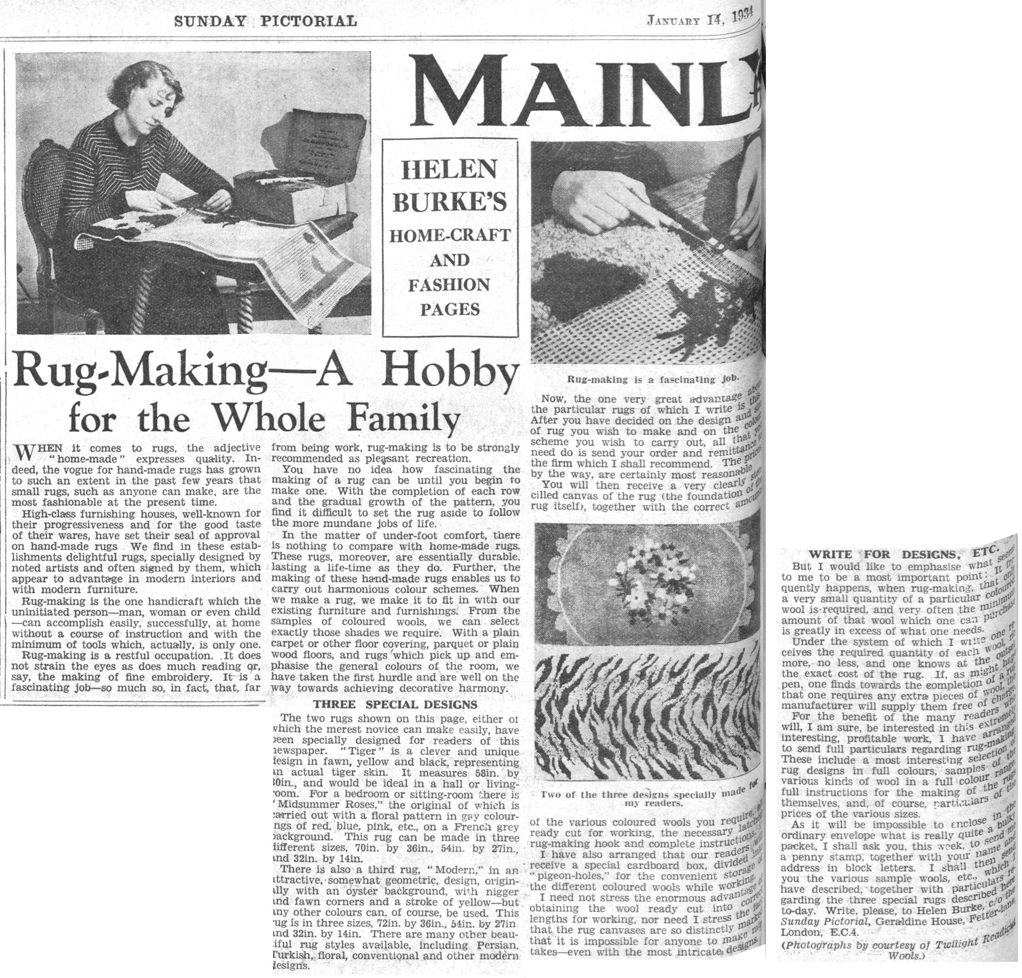 rug leaflet