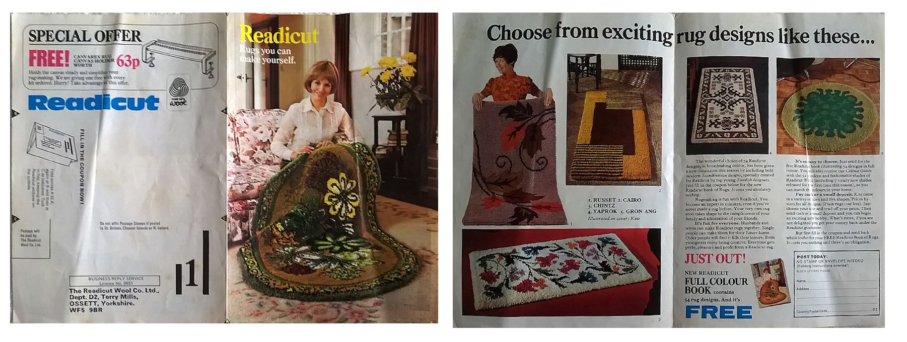 readicut catalogue 1970s