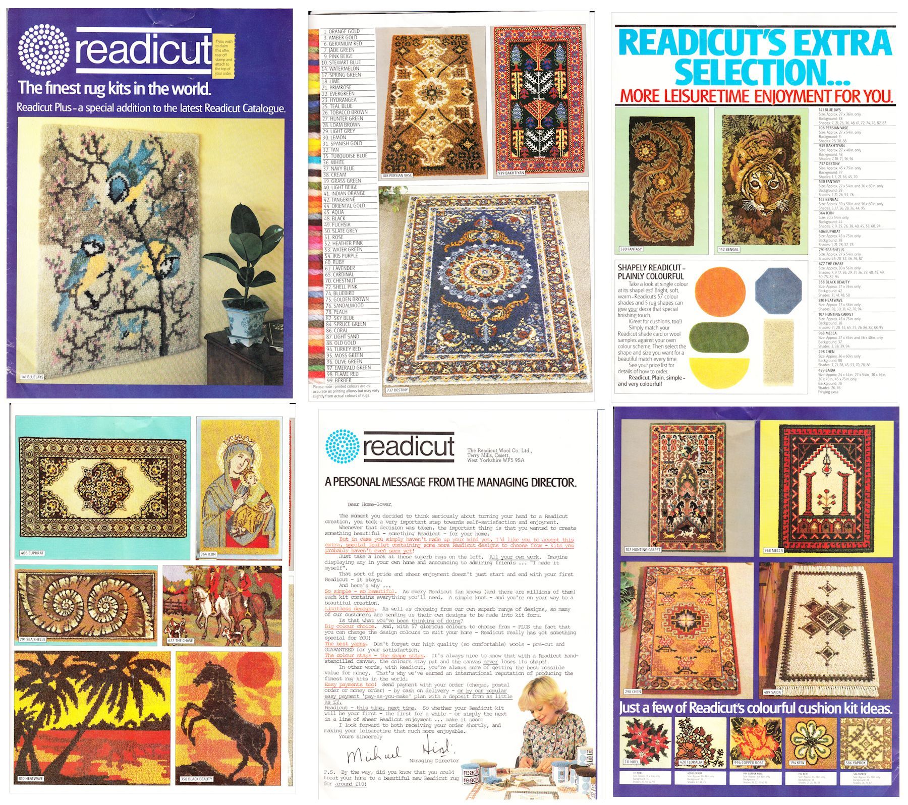 readicut catalogue 1970s